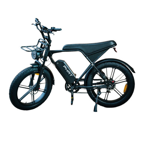 PHAT Pro 24-Inch Fat Tyre Electric Bike – Black Edition