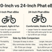 20-Inch vs 24-Inch Phat eBikes: Which One Is Right for You?
